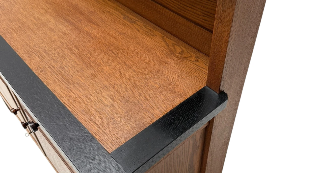 Art Deco Modernist Credenza or Sideboard by H. Fels for L.O.V. Oosterbeek